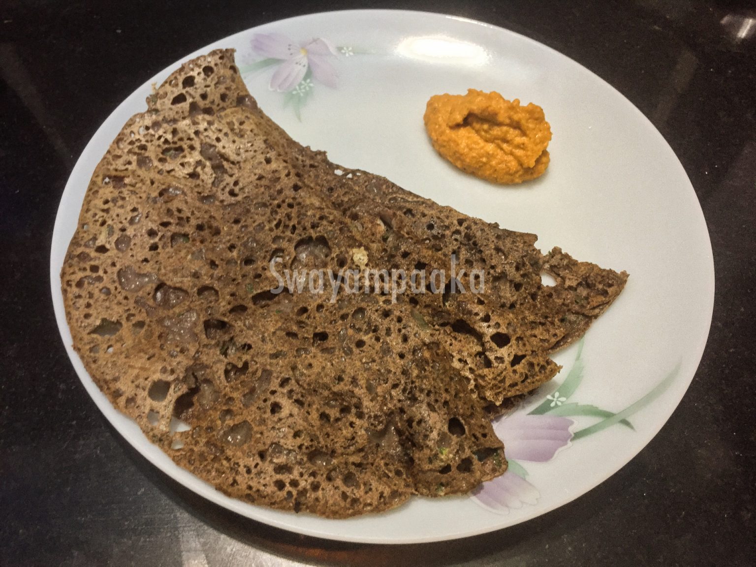 Ragi Neer Dosa Finger Millet Dosa Food And Remedy