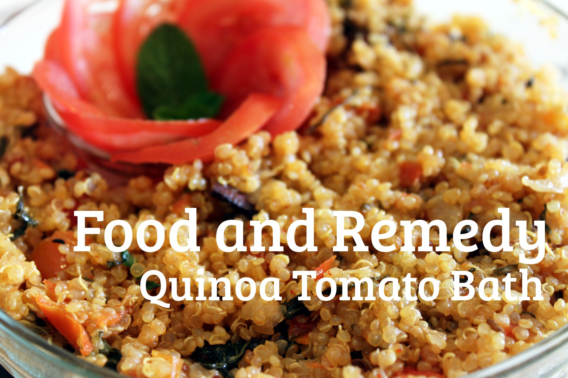 Quinoa Tomato side dish