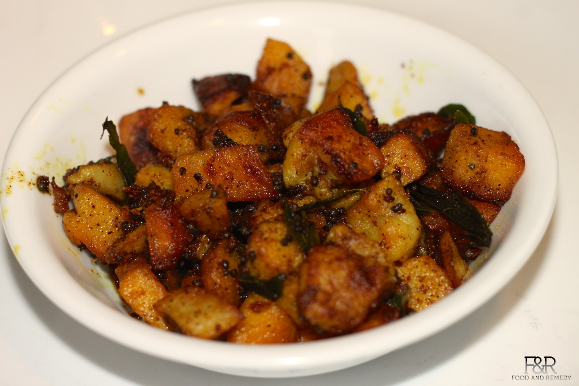 Taro Root Fry | Taro root Palya | Kesuvina Gedde curry – Food and Remedy