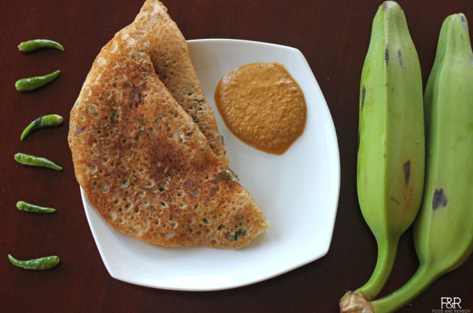 How to make Plantain dosa