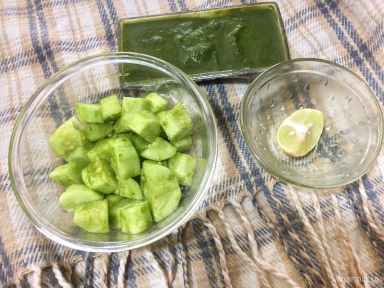 Cucumber Chaat Recipe