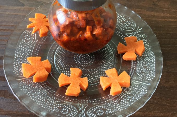 Instant carrot pickle