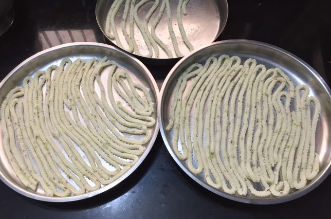 Rice flour sandige