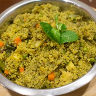 quinoa mint pulao