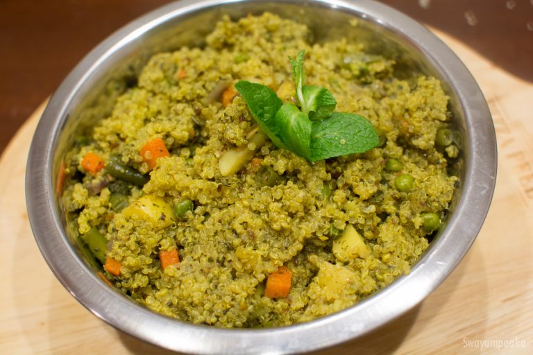 quinoa mint pulao