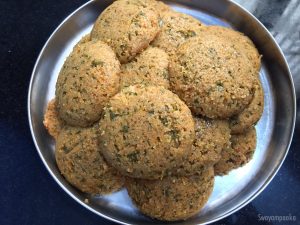 Methi leaves Idli