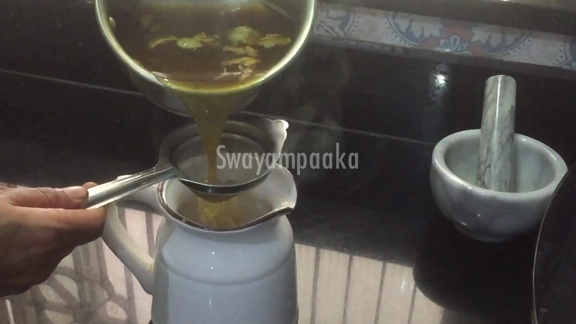Ginger tea Recipe | shunti kashaya - Food and Remedy