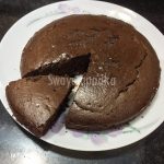 eggless, vegan chocolate cake