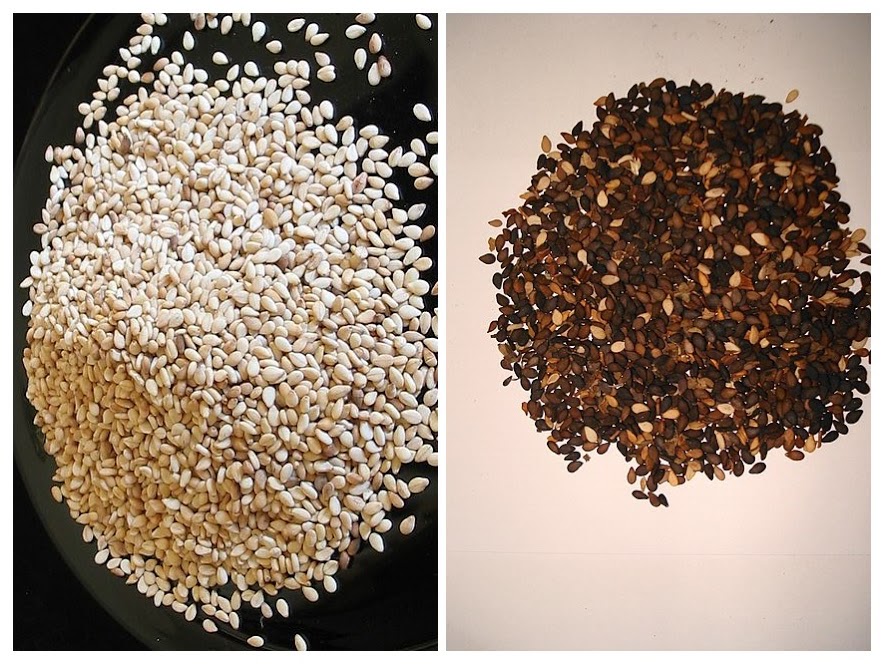 benefits, difference between white and black sesame seeds Food and Remedy